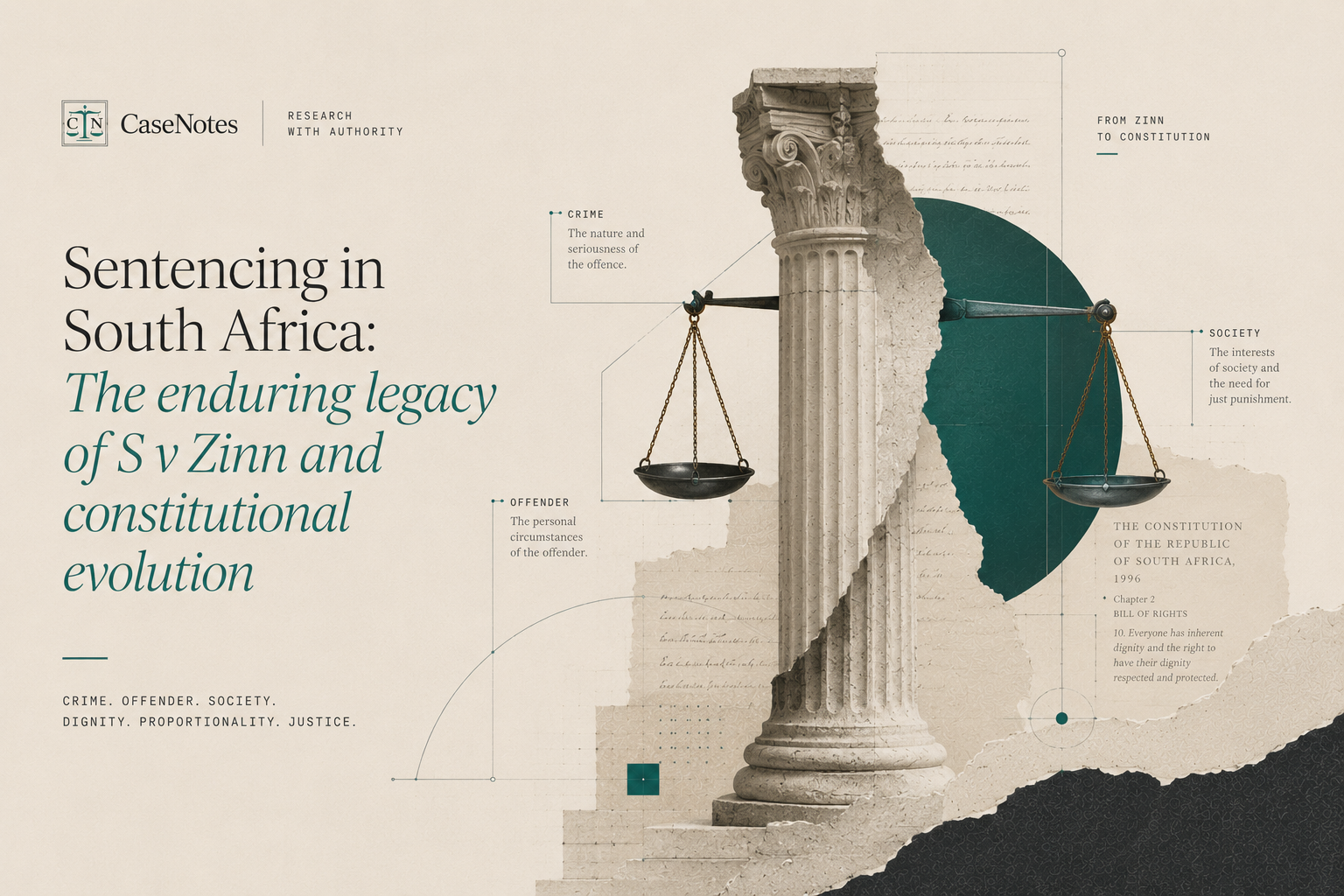 Sentencing in South Africa: The Enduring Legacy of S v Zinn and ...